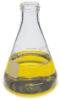 Glass Erlenmeyer Flask, 250 mL, with Screw Cap