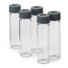Vial, Precleaned Glass, 40 mL, with cap, pk/5