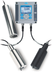 Solitax hs-line sc Turbidity and Suspended Solids Immersion Probe with Wiper, including SC200 Controller, Stainless Steel