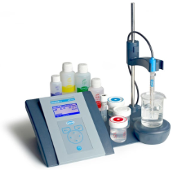 Sension+ MM340 GLP Laboratory pH and ISE Meter with Electrode Stand, Magnetic Stirrer and Accessories with Electrode for Beverage, Dairy, Soils