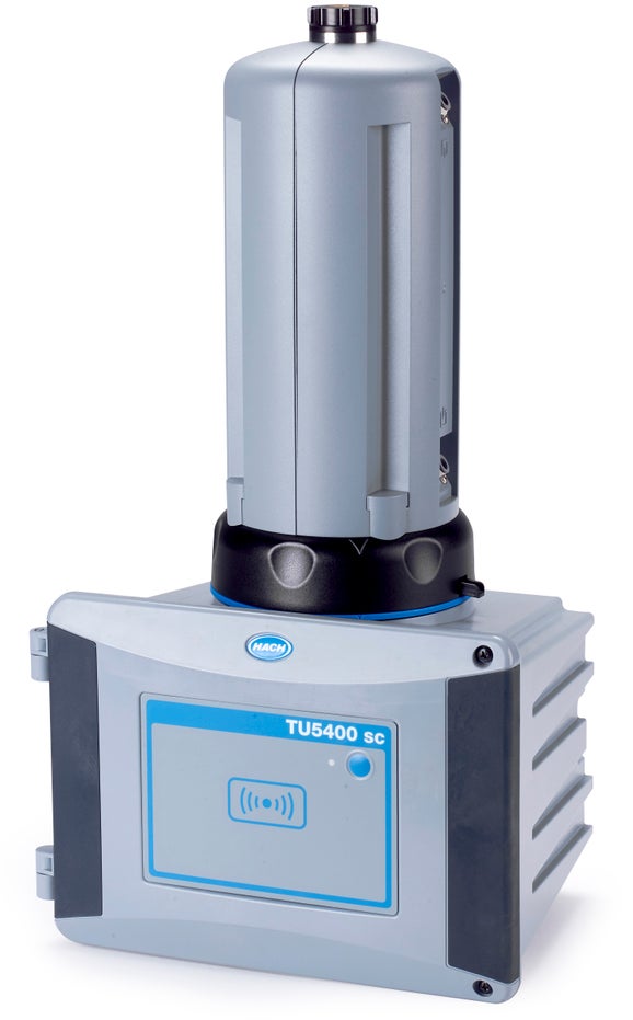 TU5300sc Low Range Laser Turbidimeter with Flow Sensor, Automatic Cleaning, and RFID, ISO Version