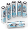 6 Rechargeable NiMH Batteries