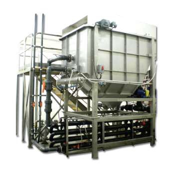 DAF system to remove fats, oils and grease (FOG) and suspended solids from their wastewater streams